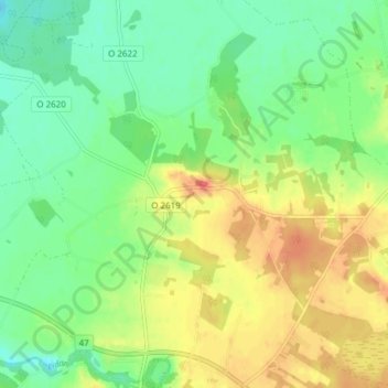 Edsvära topographic map, elevation, terrain