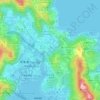 佛頭洲 topographic map, elevation, terrain