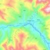 江盘镇 topographic map, elevation, terrain