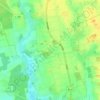 Bokel topographic map, elevation, terrain
