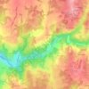 La Guérite topographic map, elevation, terrain