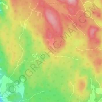Sätern topographic map, elevation, terrain