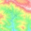 Shemshak topographic map, elevation, terrain