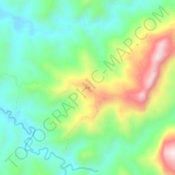 Se topographic map, elevation, terrain