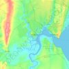 Matola topographic map, elevation, terrain