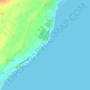 Norrekås topographic map, elevation, terrain