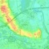 Tönisberg topographic map, elevation, terrain