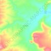 Derramadero topographic map, elevation, terrain