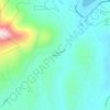 Winchell topographic map, elevation, terrain