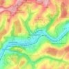 Rieschweiler topographic map, elevation, terrain