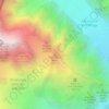 Petit Mont Blanc topographic map, elevation, terrain
