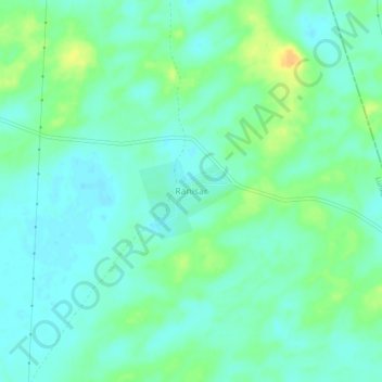 Ranisar topographic map, elevation, terrain