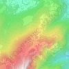 Norge topographic map, elevation, terrain