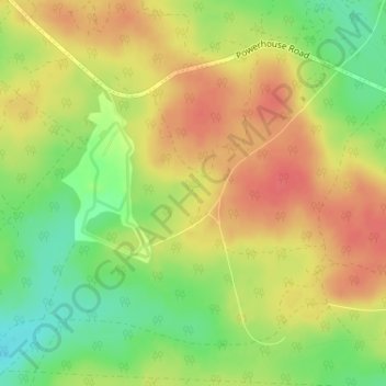 SK8 topographic map, elevation, terrain