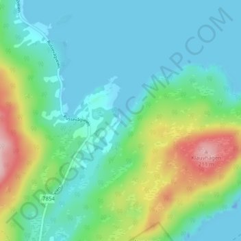 O topographic map, elevation, terrain