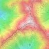 Gendarme topographic map, elevation, terrain