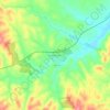 Amoreiras-Gare topographic map, elevation, terrain