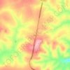 Cocal topographic map, elevation, terrain