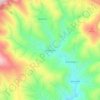 Roda Cimeira topographic map, elevation, terrain