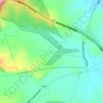 Postmans Ridge topographic map, elevation, terrain
