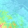 Thủy Xuân topographic map, elevation, terrain