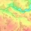 La Butte du Moulin topographic map, elevation, terrain