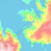 Nordre Russøya topographic map, elevation, terrain