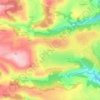 Les Arnats topographic map, elevation, terrain