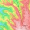 Capvern-les-Bains topographic map, elevation, terrain