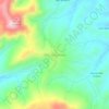 Alto de Mulatos topographic map, elevation, terrain