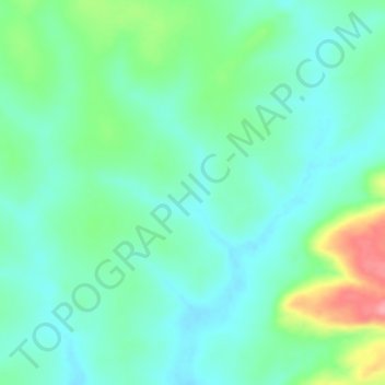 Machu topographic map, elevation, terrain