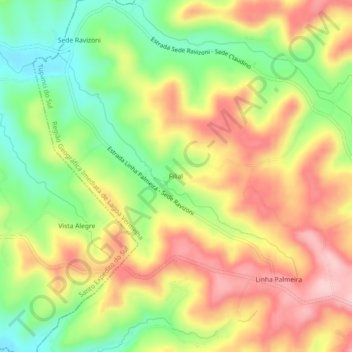 Filial topographic map, elevation, terrain