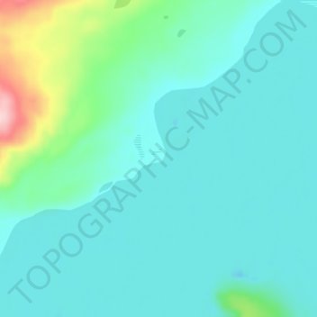 Hazen Camp topographic map, elevation, terrain