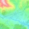 Lavasan topographic map, elevation, terrain