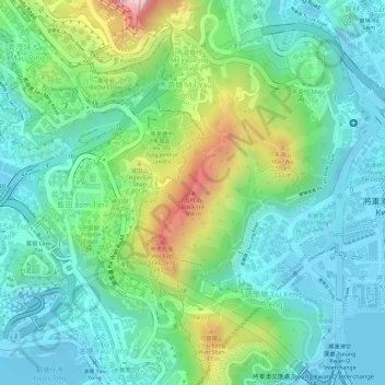 Black Hill topographic map, elevation, terrain
