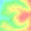 Balaji topographic map, elevation, terrain