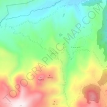 Alköy topographic map, elevation, terrain