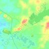 跃宝山 topographic map, elevation, terrain