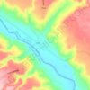 Dorothy topographic map, elevation, terrain