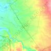 Al-Yaduda topographic map, elevation, terrain