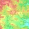 Bellahn topographic map, elevation, terrain