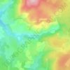 Coulagnes-Hautes topographic map, elevation, terrain