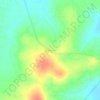 Bukome topographic map, elevation, terrain