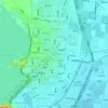 后城街村 topographic map, elevation, terrain