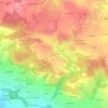 Le Guerhuet topographic map, elevation, terrain