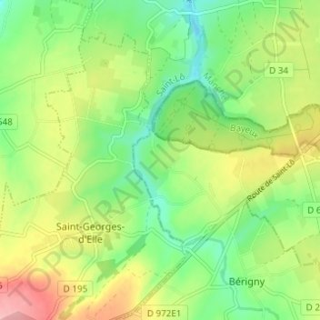 Le Gite au Chevreuil topographic map, elevation, terrain
