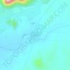 Spitzkoppe topographic map, elevation, terrain