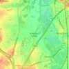 Bodymoor Heath topographic map, elevation, terrain