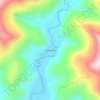 Mascarada topographic map, elevation, terrain