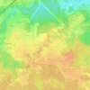 Moutines topographic map, elevation, terrain